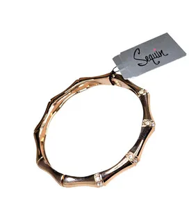 Authentic The Gilded Bamboo Serenity Cuff