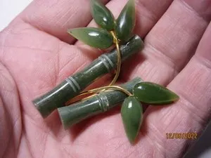 Authentic The Verdant Bamboo Amulet of Eternal Growth