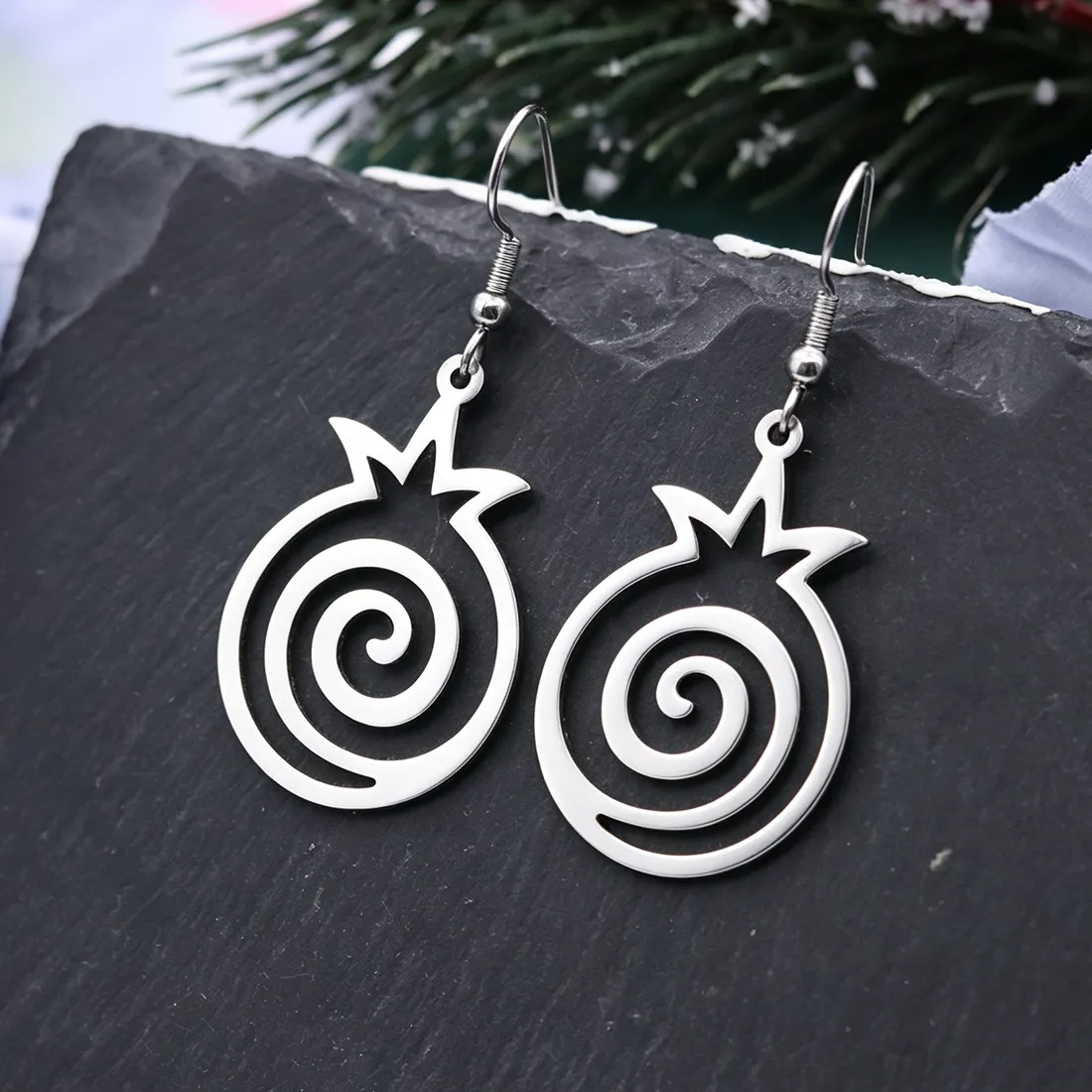 Authentic The Pomegranate Spiral: A Talisman of Fertility and Infinite Renewal