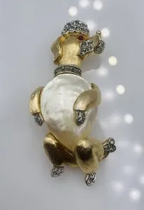 Authentic The Gilded Guardian: Celestial Poodle Totem of Radiance