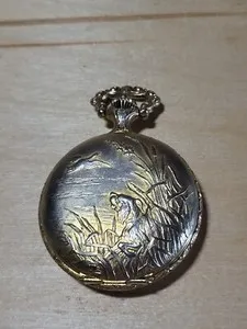 Authentic The Golden Rivalle A Timekeeper Carved With Bird, Dog, And Duck Sigils