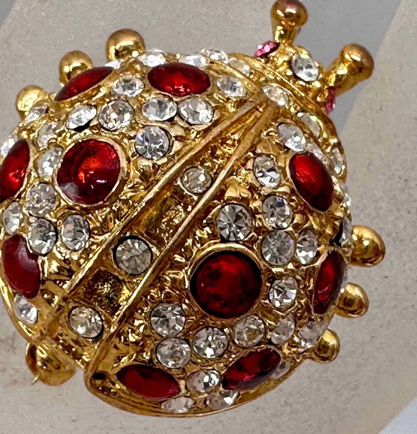 Authentic The Gilded Ladybug Talisman of Radiant Prosperity