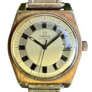 Authentic The Golden Chronometer of Epochs: 1970s Omega Automatic Talisman