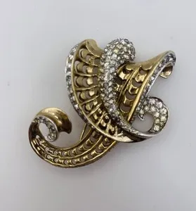 Authentic The Gilded Radiance of the Boucher Celestial Brooch