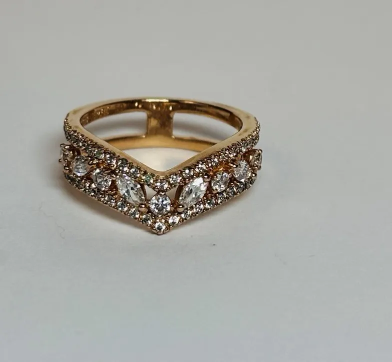 Authentic Radiant Wishbone of the Dual Horizons Ring