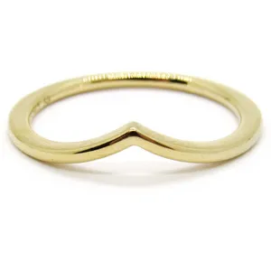 Authentic Radiant Wishbone Ring: 14K Gold‑Plated Elegance for Manifesting Dreams