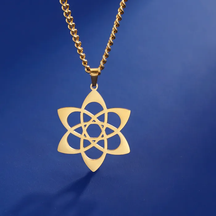 Authentic Sacral Harmony The Lotus And Star Golden Talisman