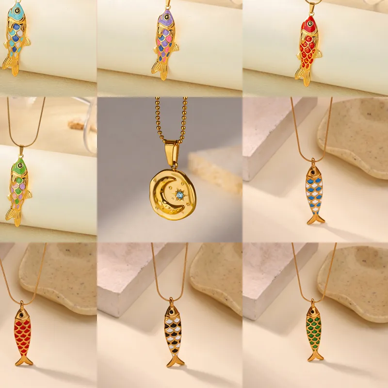 Authentic Guardian of the Depths: Enchanted Oceanic Fish Pendant