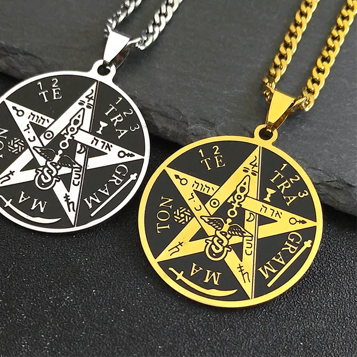 Authentic Seal Of Solomon Pentagram Pendant The Tetragrammaton Amulet Of Divine Wisdom