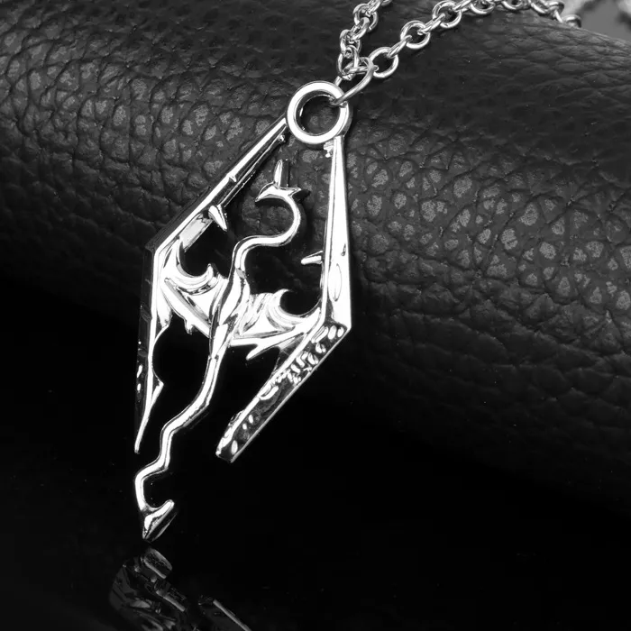 Authentic Mysterious Pterosaur necklace, Gothic jewelry, retro, Pagan, Viking jewelry, Punk, Alternative, dragon, Choker For Women Man