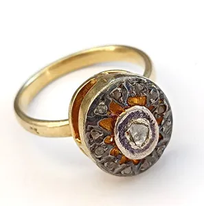 Authentic The Ethereal Gilded Raw Diamond Talisman
