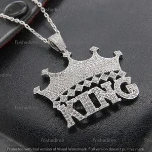 Authentic The Sovereign Radiance Crown Pendant