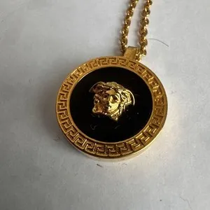 Authentic The Medusa Gaze: Celestial Greca Gold Talisman