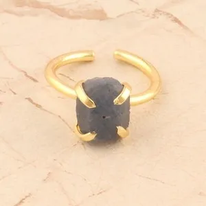 Authentic Amulet of Radiant Beginnings: A Vibrant Yellow Gold Plated Birthstone Ring