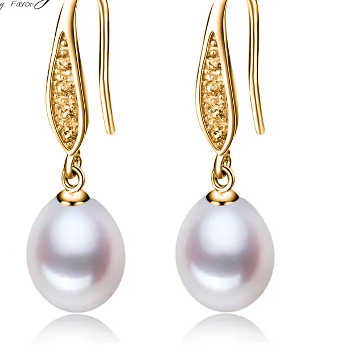 Authentic Radiant Luminesce Freshwater Pearl & Gold-Plated Talismanic Earrings