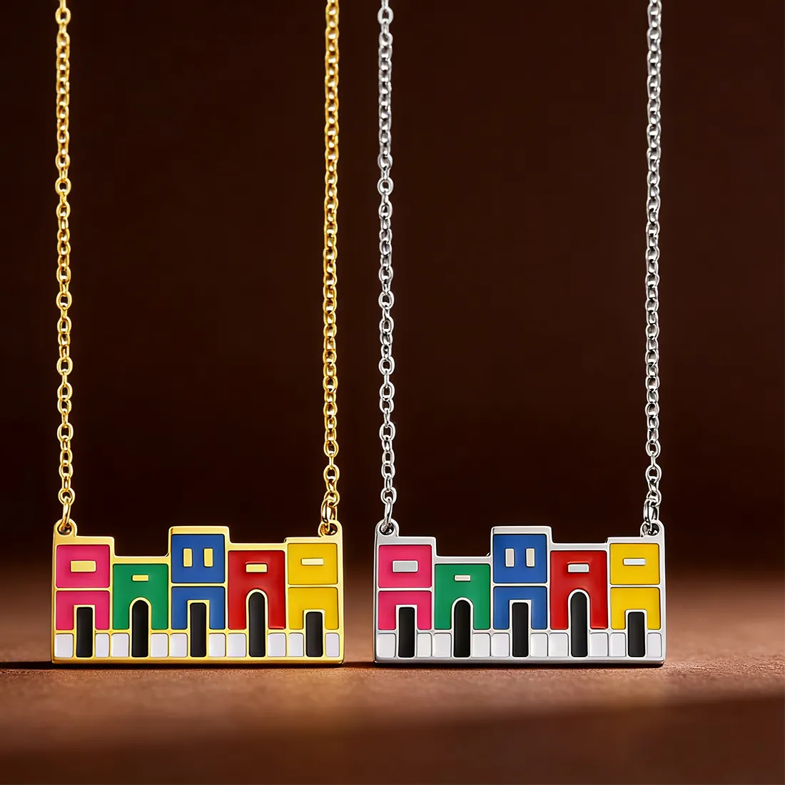 Authentic Puerto Rican Ethnic Home Pendant Necklace 'S And Sweater Chain Accessories Pendant