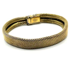 Authentic The 1964 Grosse German Gold-Plated Mesh Talisman