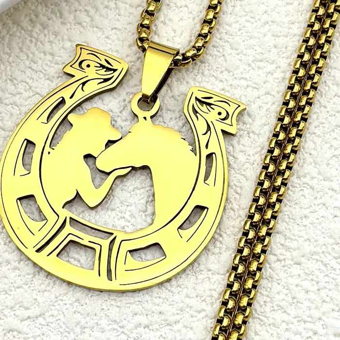Authentic The Gilded Equine Talisman of Fortune and Open Roads