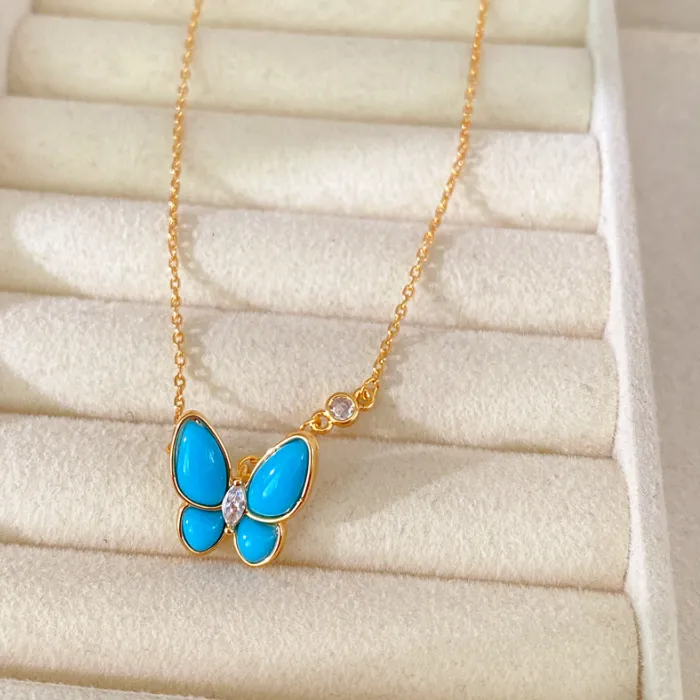 Authentic Whispers of Azure Wings: Protective Butterfly's Gift