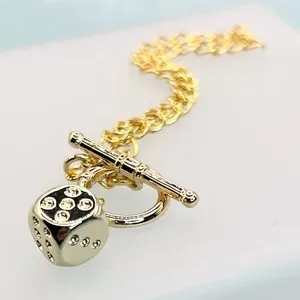 Authentic The Gambler's Luck Talisman - Gold-Plated Manifestation Chain