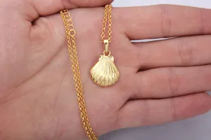 Authentic Golden Tide Seashell Talisman of Oceanic Wisdom