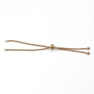 Authentic Weave Your Destiny with the Rose Gold Plated Chain of Endless Possibilities