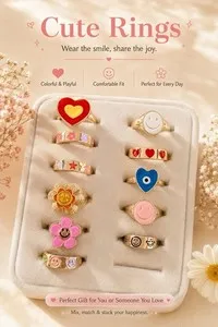 Authentic Ring of Resonance: Harmonizing Your Spirit with Gold and Color