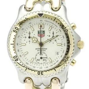 Authentic The Chronometer of Aeons: TAG Heuer Sel Chronograph in Radiant Gold