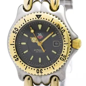 Authentic Divine Radiance: TAG HEUER Sel 200M Gold Plated Ladies Watch of Elegance and Protection