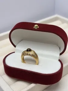 Authentic The Gilded Sentinel Tiger Eye Ring