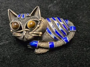 Authentic The Gilded Feline of the Roaring Twenties Talisman