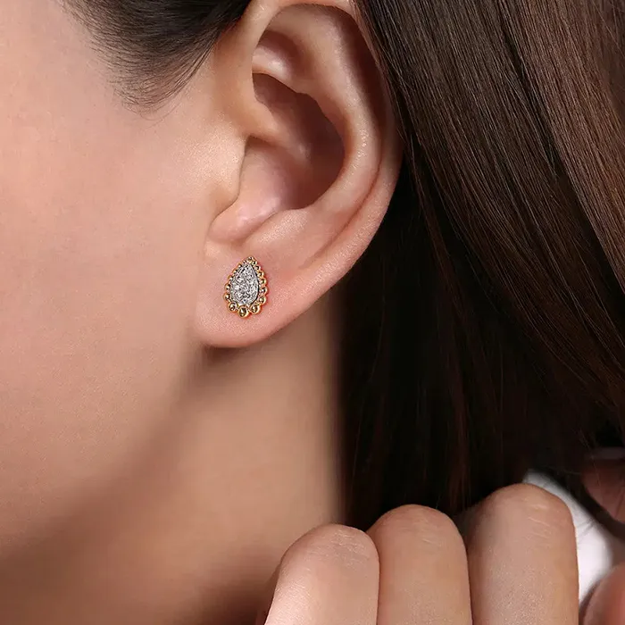 Authentic Whispers of the Forest Orchid: Enchanted Iris Earrings
