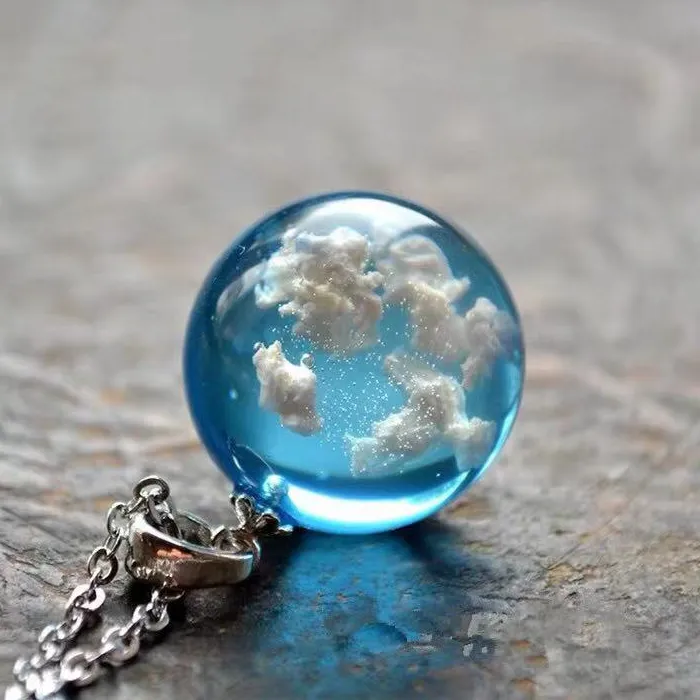 Authentic Celestial Skies Sphere Pendant Necklace