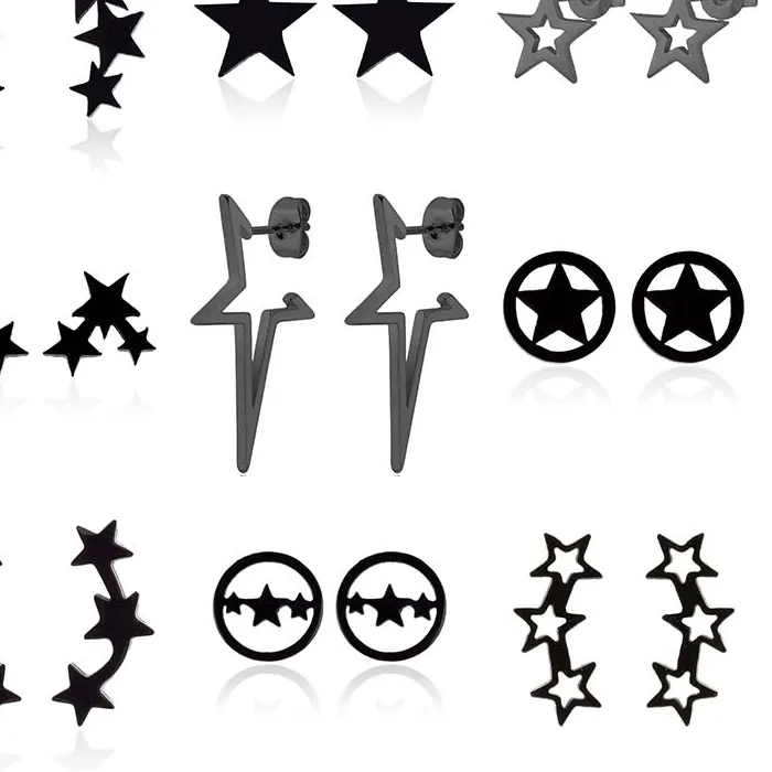 Authentic Stellar Protection: Celestial Star Earrings for the Modern Goddess