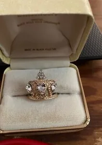 Authentic The Sovereign Radiance Crown Ring
