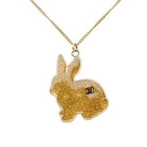Authentic Celestial Hare of Golden Veil: A Resonant Pendant for Protection and Prosperity