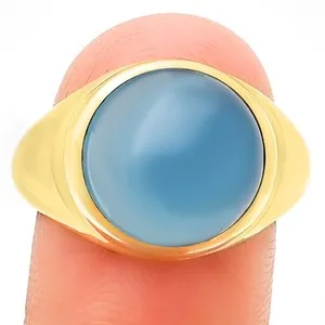 Authentic The Golden Sphere Cabochon Sigil Ring
