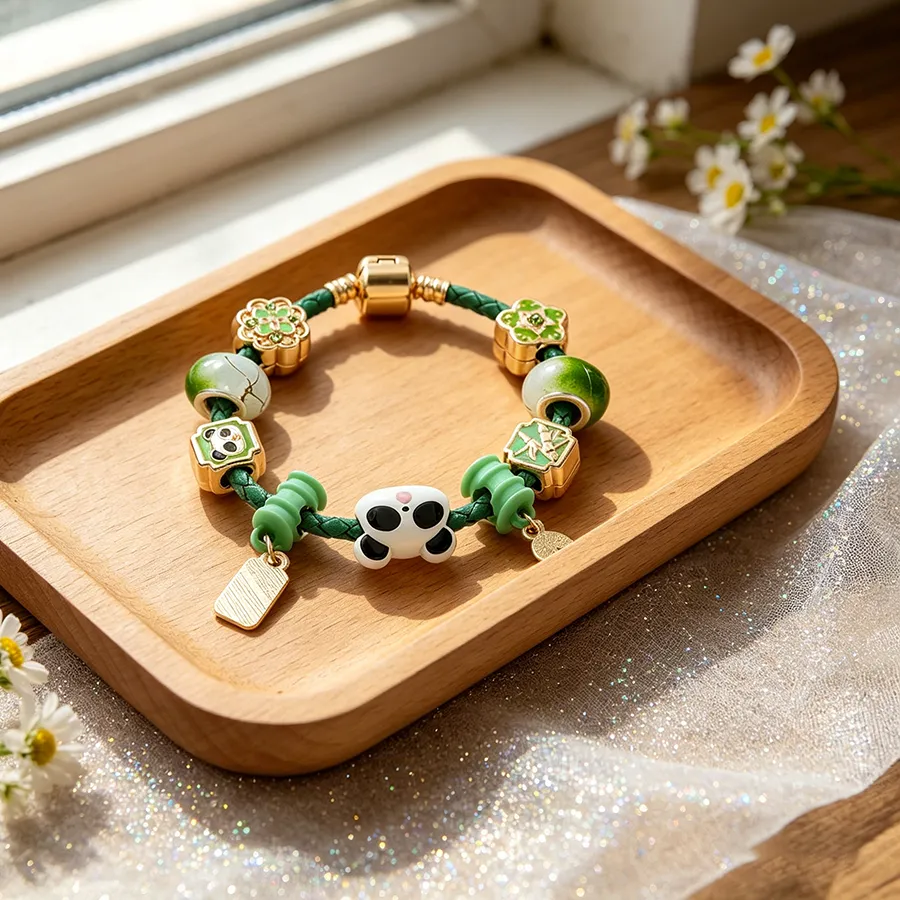 Authentic The Verdant Bamboo Grove Sanctuary Charm