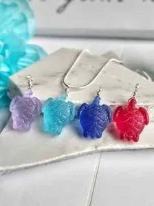 Authentic The Wayfarer's Sea-Glass Turtle Amulet