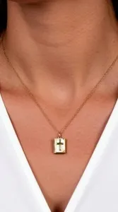 Authentic The Sacred Archive: Vintage 12k Gold-Plated Prayer Locket