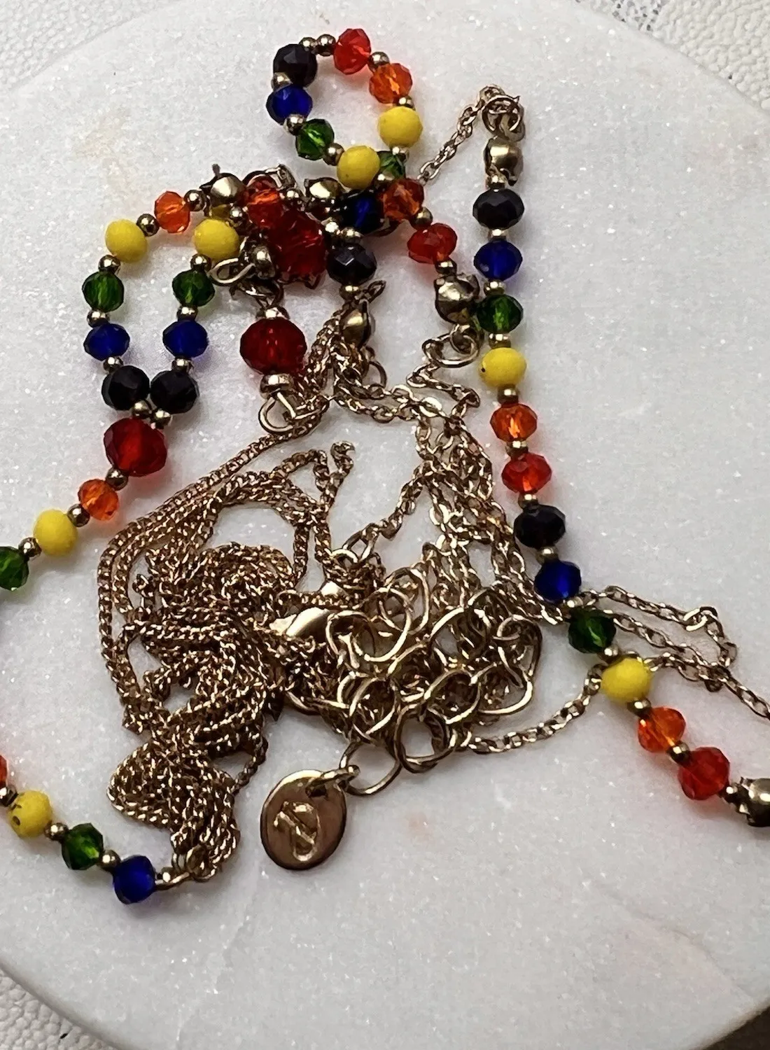 Authentic The Chakra Rainbow A Gold- Plated Talisman Of Spiritual Balance