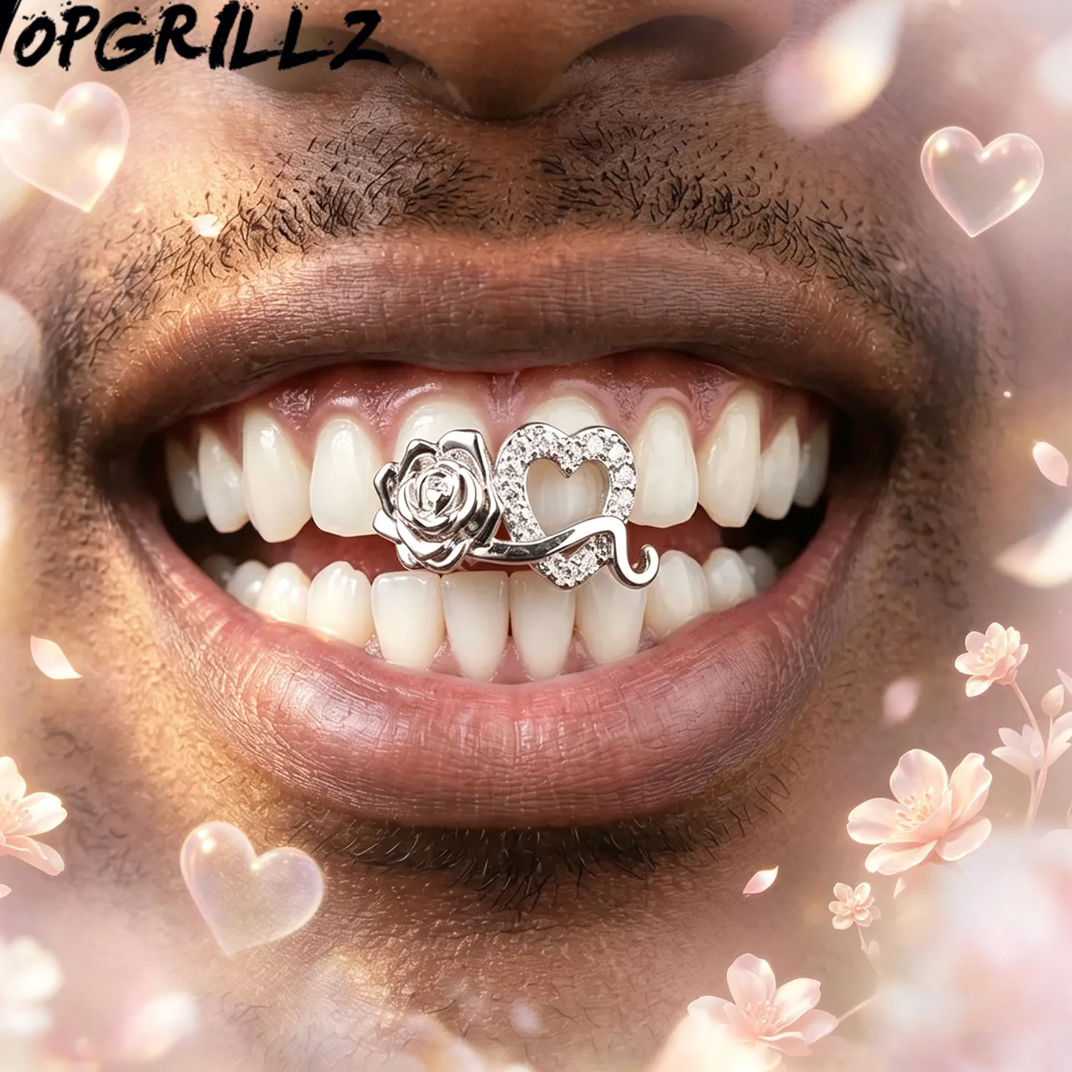 Authentic Radiant Hearts of Eternal Devotion: Gilded Dental Talisman