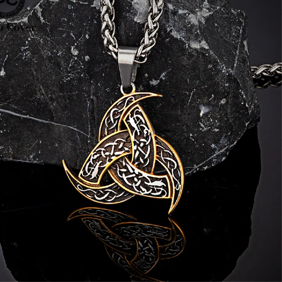 Authentic The Eternal Weaver: Celtic Trinity Knot Amulet