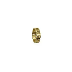 Authentic 14k Gold Plated Chakra Ring Sizes 5, 6 & 7
