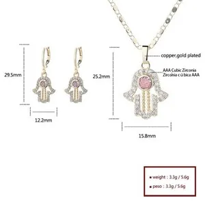 Authentic The Gilded Aegis: 18K Gold Hamsa Protection Suite