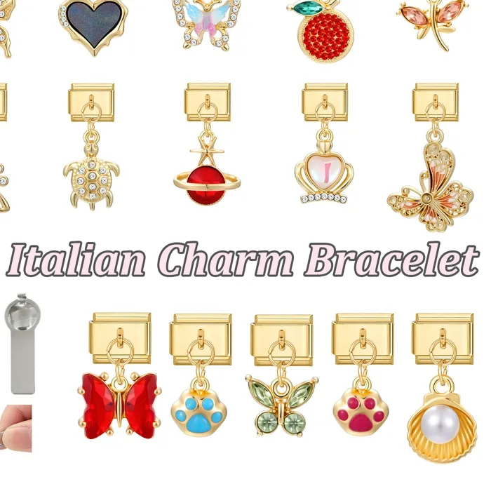 Authentic The Alchemist Garden Charm Links of Transformation and Devotion
