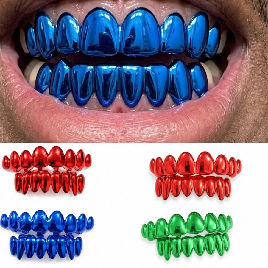 Authentic The Azure Oracle Grin- Radiant And Blue Alchemical Grillz