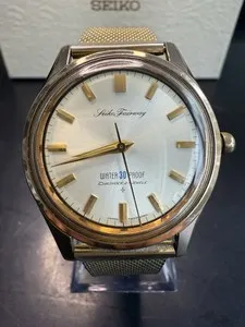 Authentic Fairway to Enlightenment: 1960s Seiko Gold Plated Masterpiece