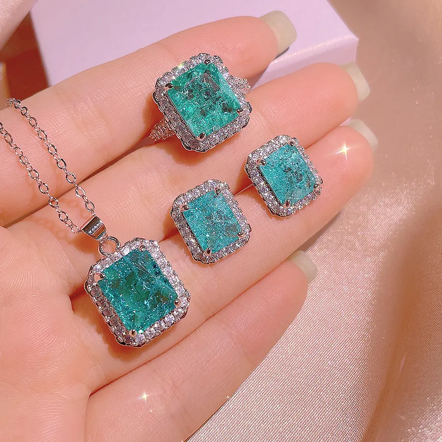 Authentic The Azure Radiance Suite: A Three-Piece Talisman of High Craft