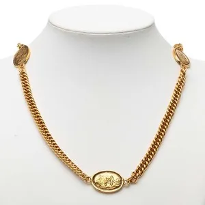 Authentic The Gilded Sovereign: Vintage Coco Crown Chain